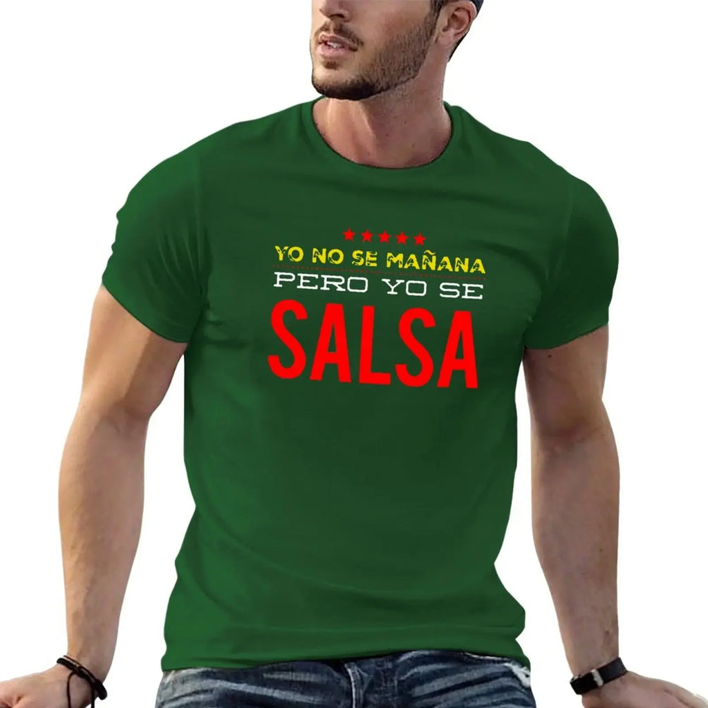 Yo se Salsa - Salsa Dance Gift T-shirt graphics quick drying new edition sublime fitted t shirts for men