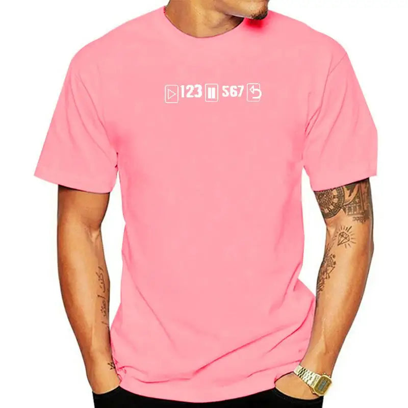 Salsa Counts Graphic T-Shirt Mens Summer Style Fashion Short Sleeves Oversized Streetwear T Shirts