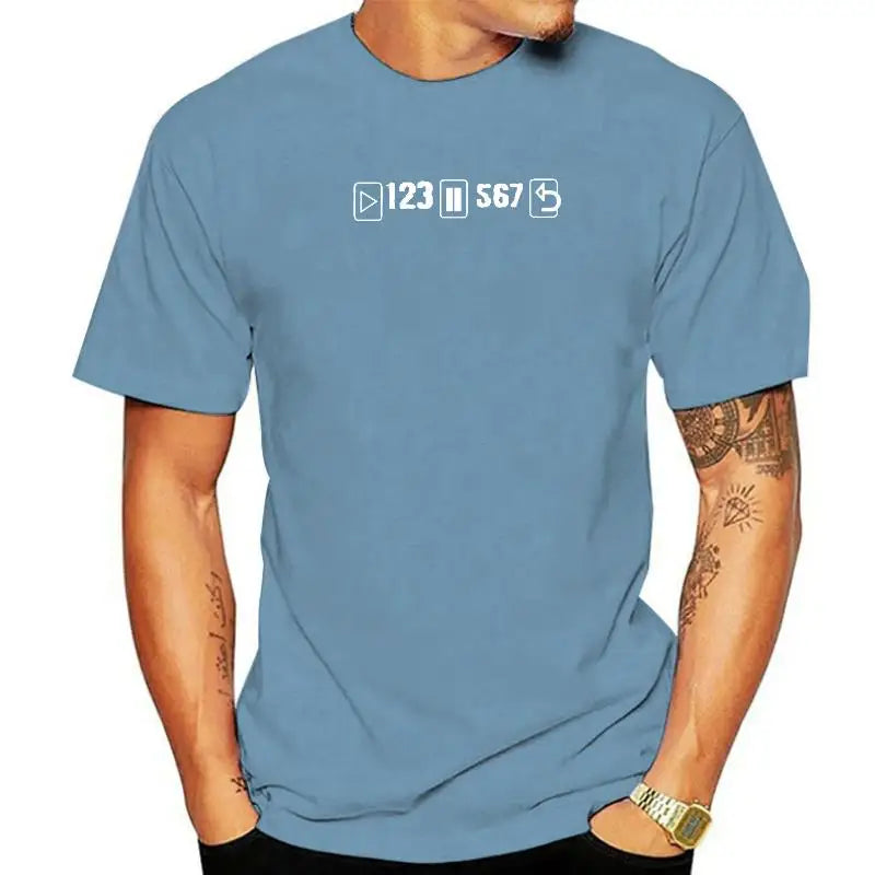 Salsa Counts Graphic T-Shirt Mens Summer Style Fashion Short Sleeves Oversized Streetwear T Shirts