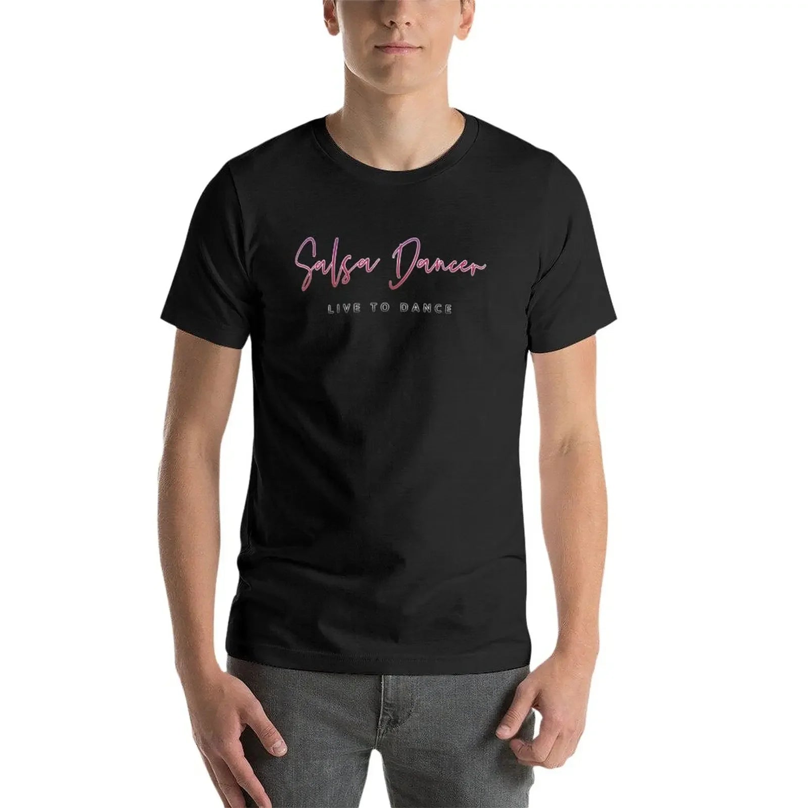 Salsa Dancer - Live To Dance T-Shirt oversized blacks t shirt for men