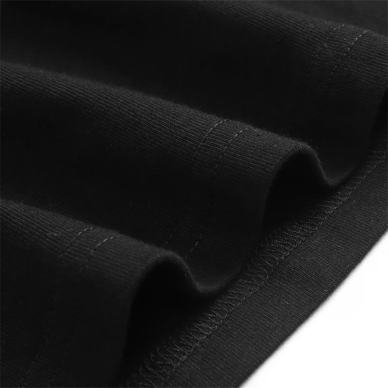 oversized T-shirt Summer Men Women Dj Mode Print Luminous Tees Hip Hop Style Short Sleeve Harajuku DJ Print Glowing Tshirt male