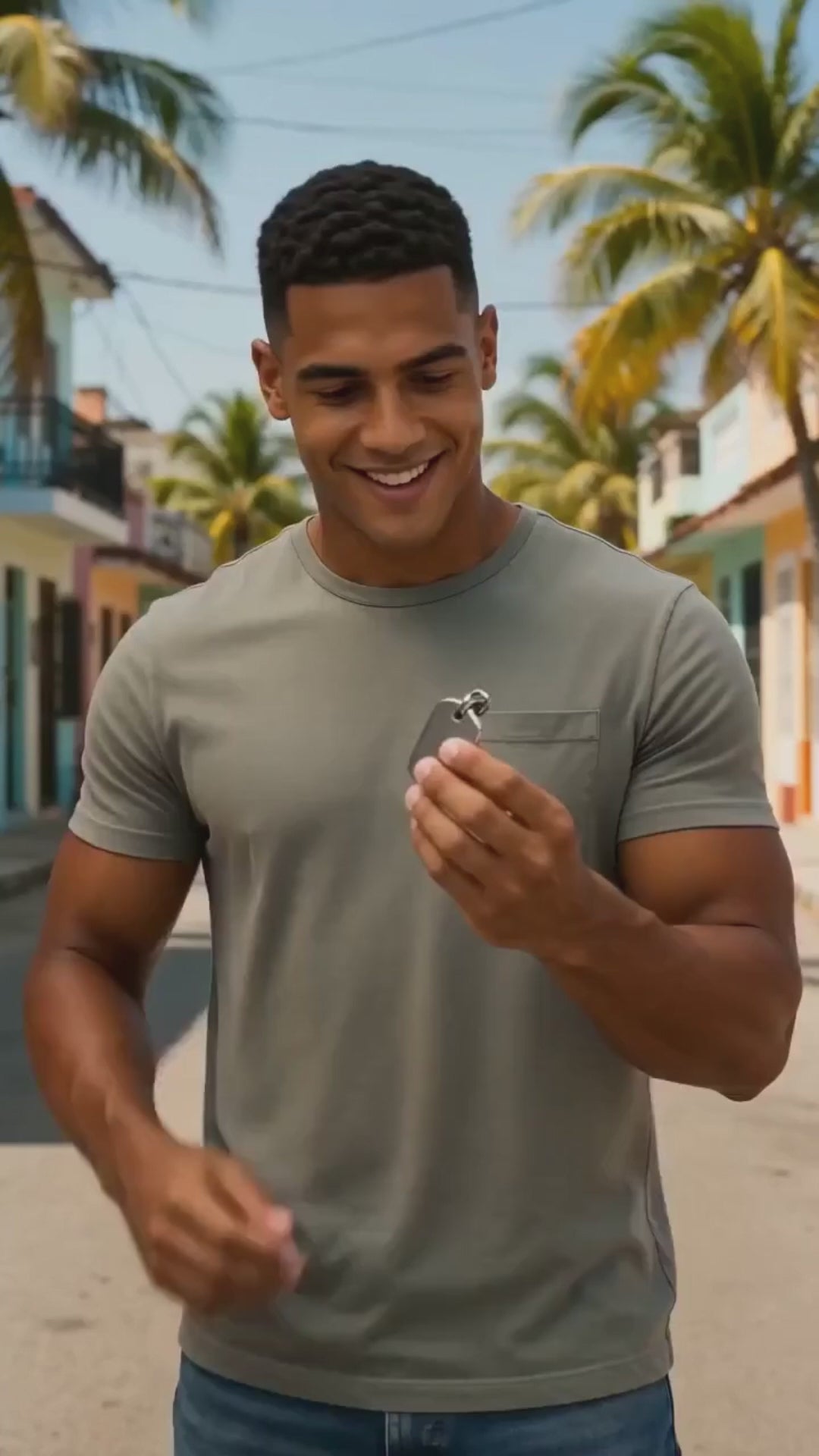 ✨ Ritmo Vivo Interactive Merch™ — Escanéalo — tu bailarín de salsa cobra vida frente a ti en holograma. ✨