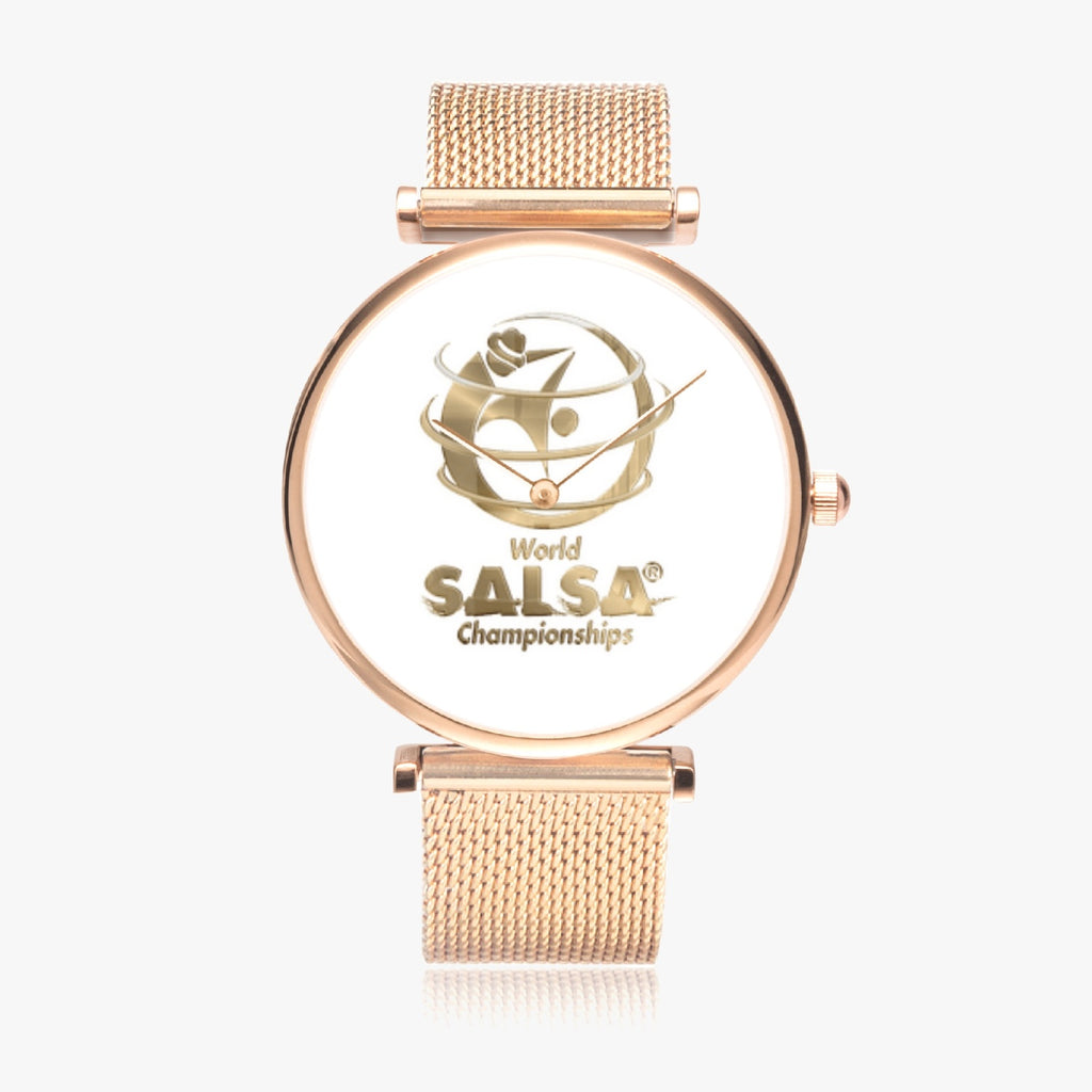 WSC Gold Collection New Stylish Ultra-Thin Quartz Watch