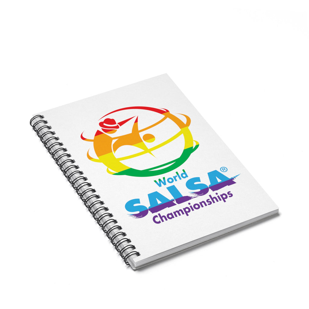 Spiral Notebook - Ruled Line - World Salsa Championships