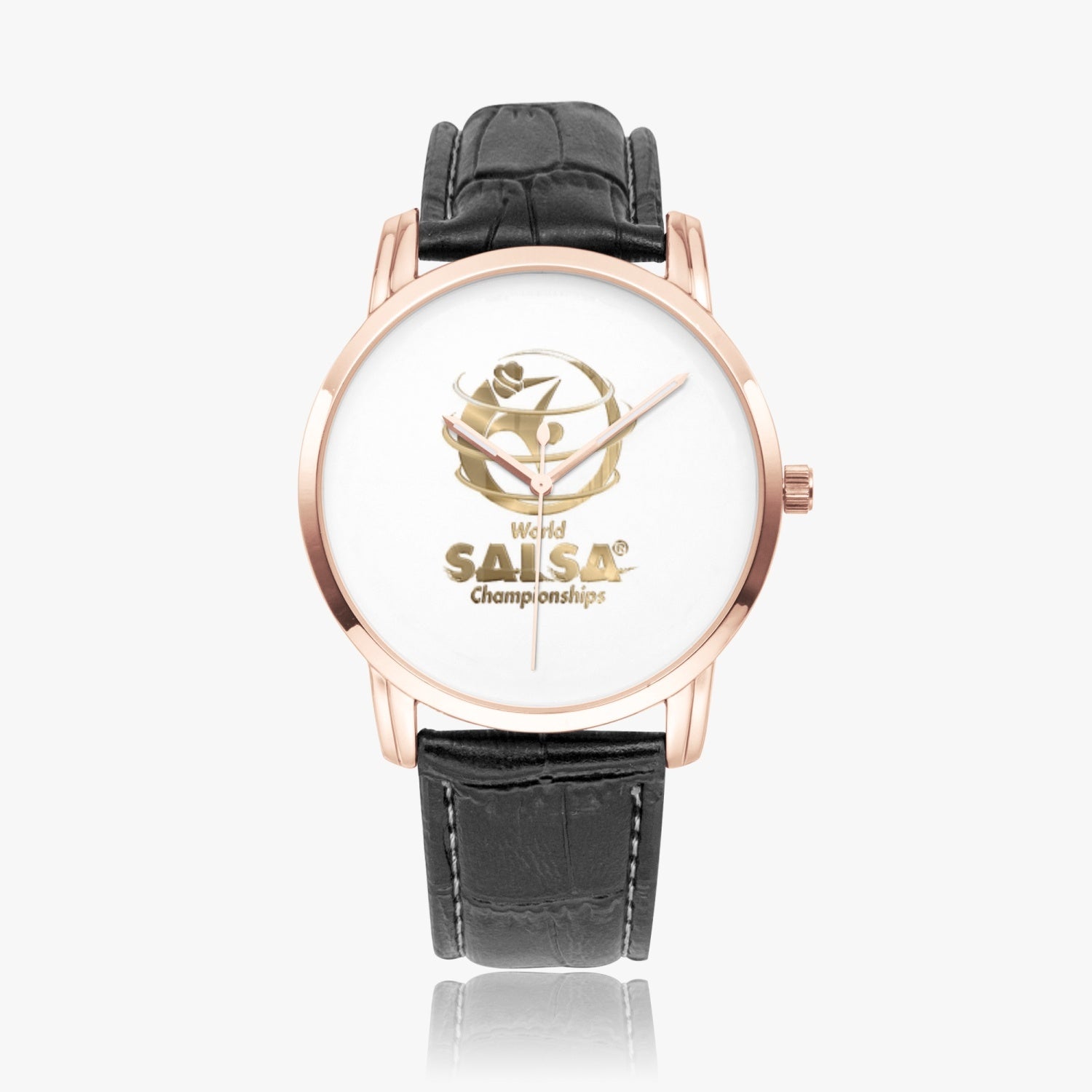 WSC Gold Collection - Instafamous Wide Type Quartz watch - World Salsa Championships