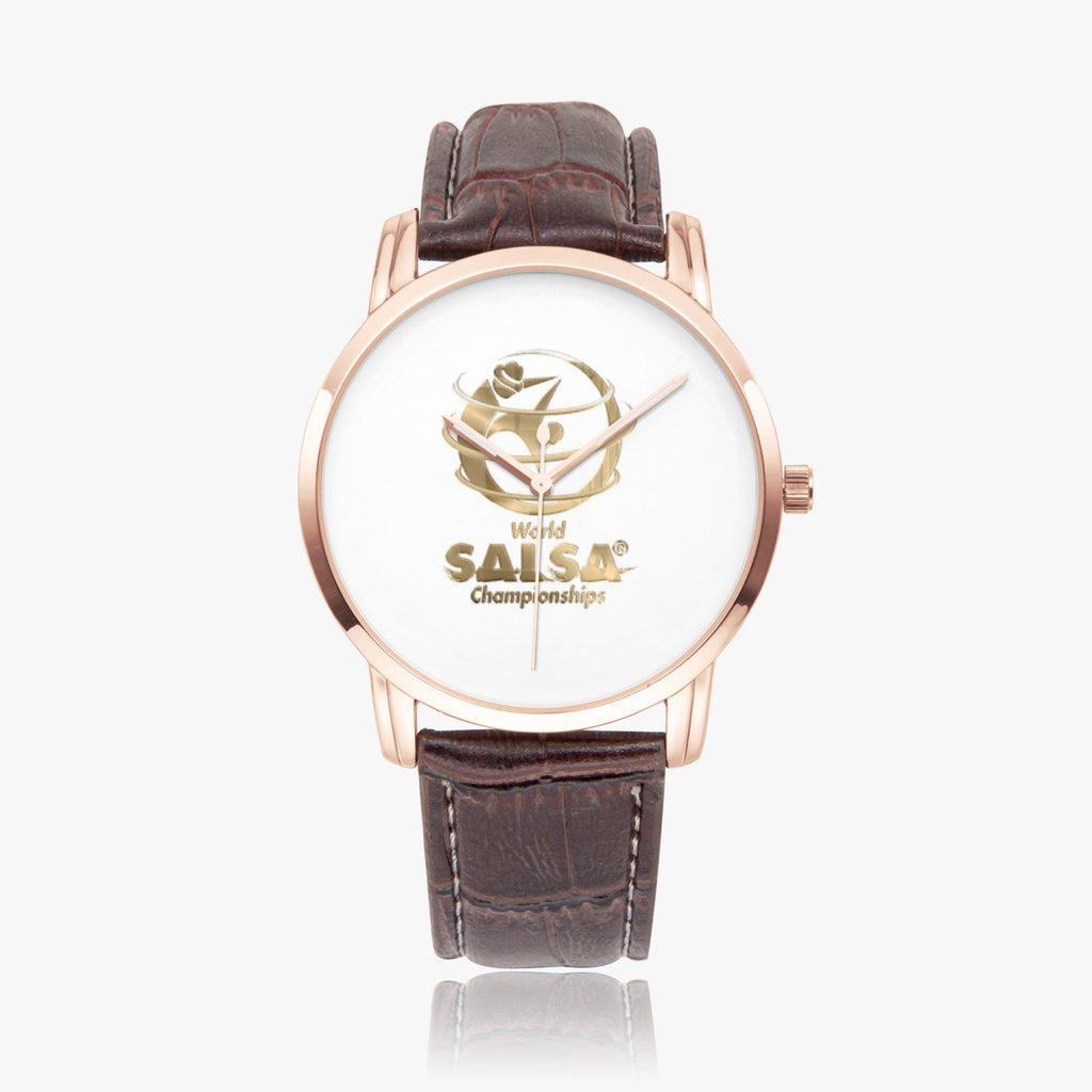 WSC Gold Collection - Instafamous Wide Type Quartz watch