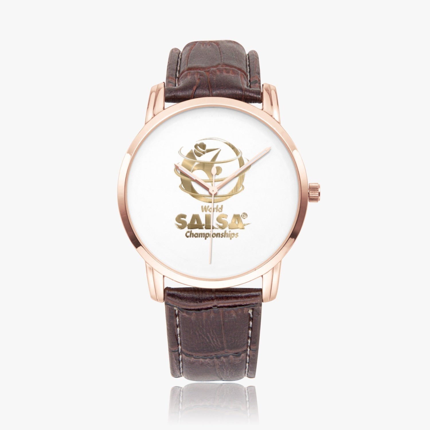 WSC Gold Collection - Instafamous Wide Type Quartz watch - World Salsa Championships