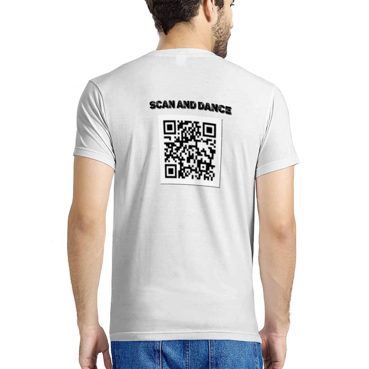 Scan and Dance T-Shirt. Tito Ortos collection NFT edition