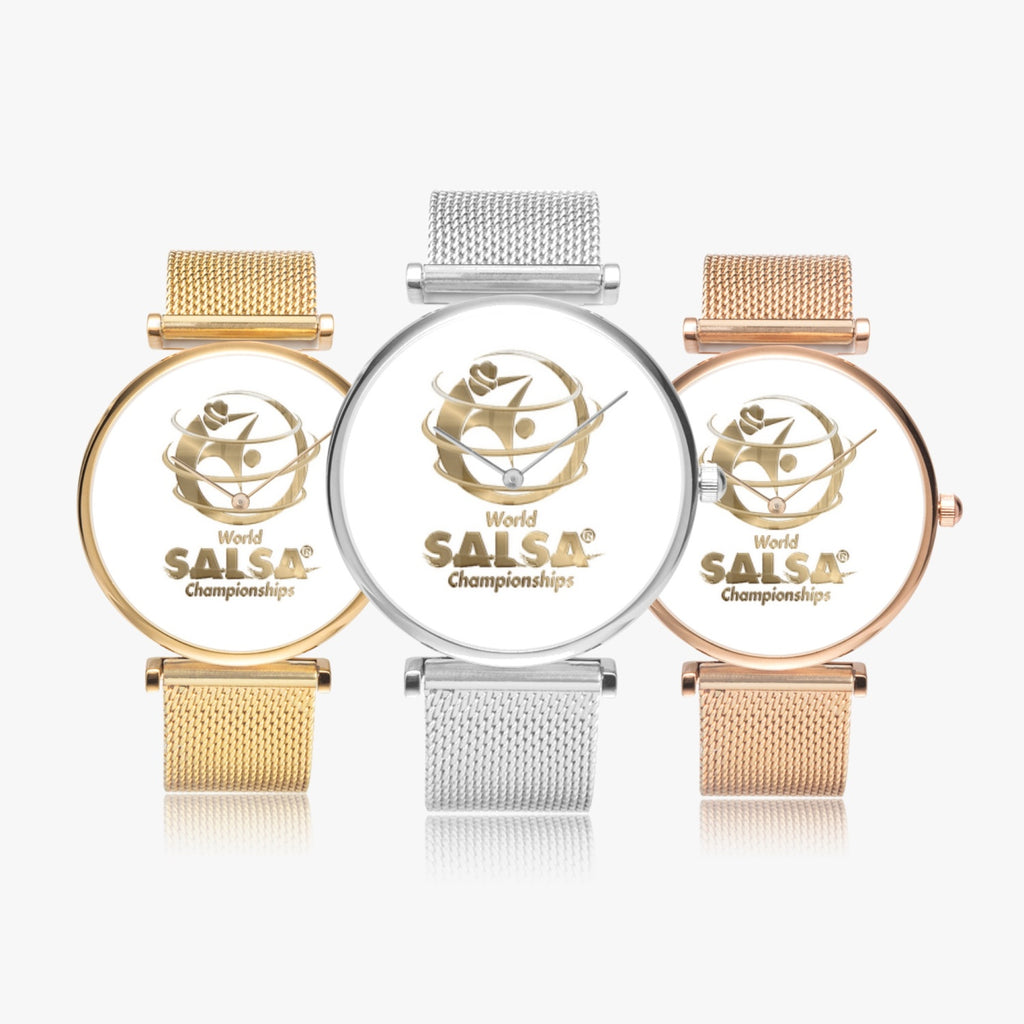 WSC Gold Collection New Stylish Ultra-Thin Quartz Watch