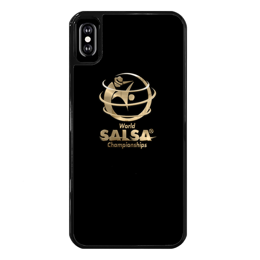 WSC Gold Collection Back Printed Black Hard Phone Case