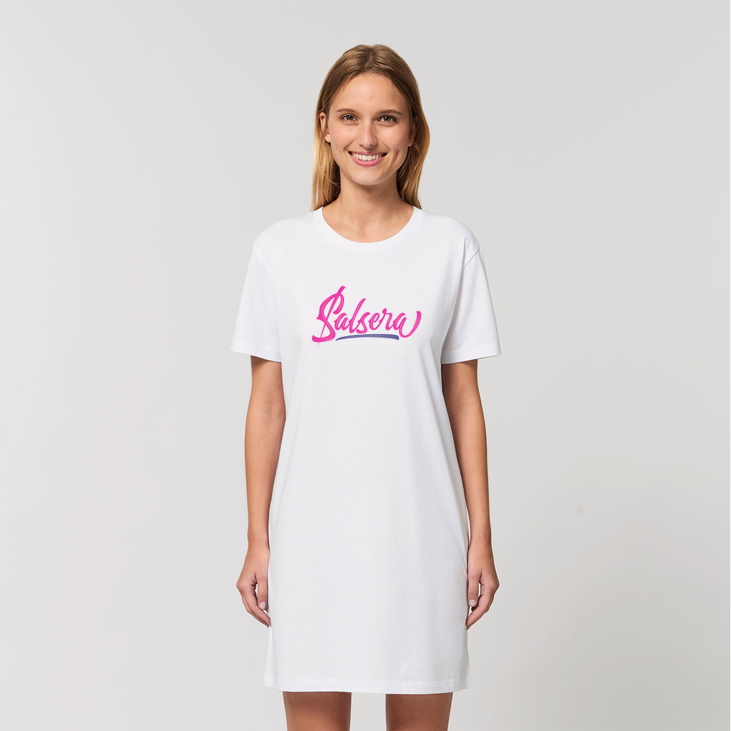 Salsera Organic T-Shirt Dress - World Salsa Championships