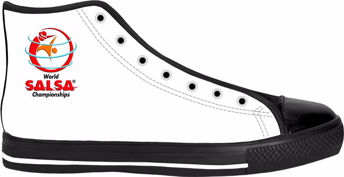 WSC custom Black High Tops - World Salsa Championships