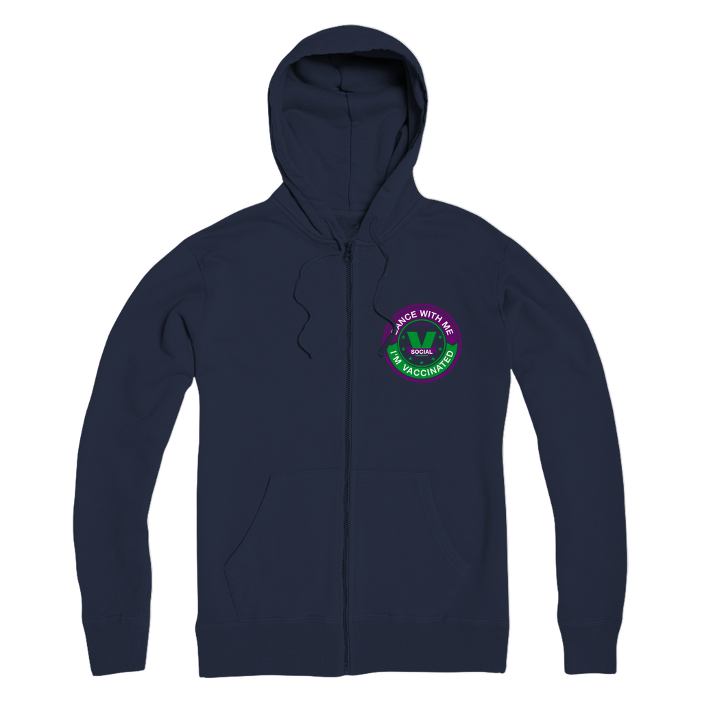 Dance with Me Premium Adult Zip Hoodie - World Salsa Championships