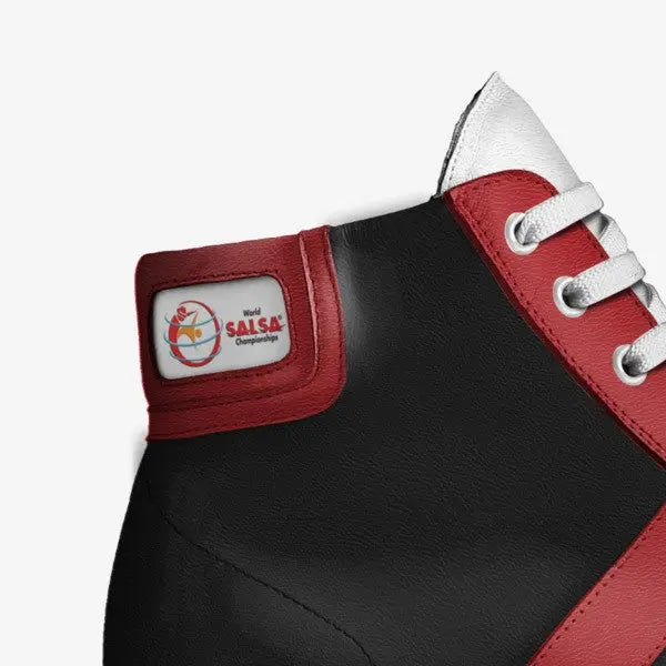Personalized Italian Leather Sneakers with WSC Logo - World Salsa Championships