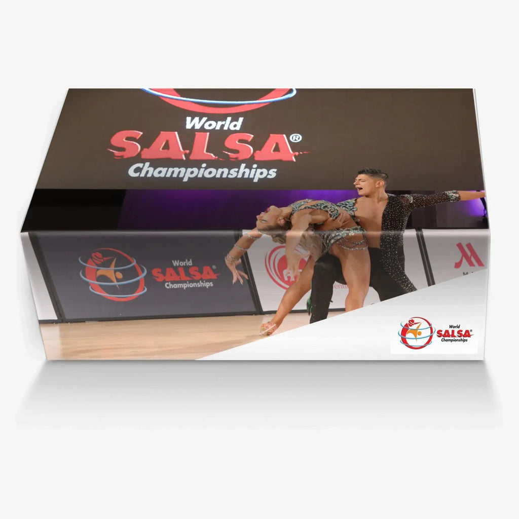 Personalized Italian Leather Sneakers with WSC Logo - World Salsa Championships