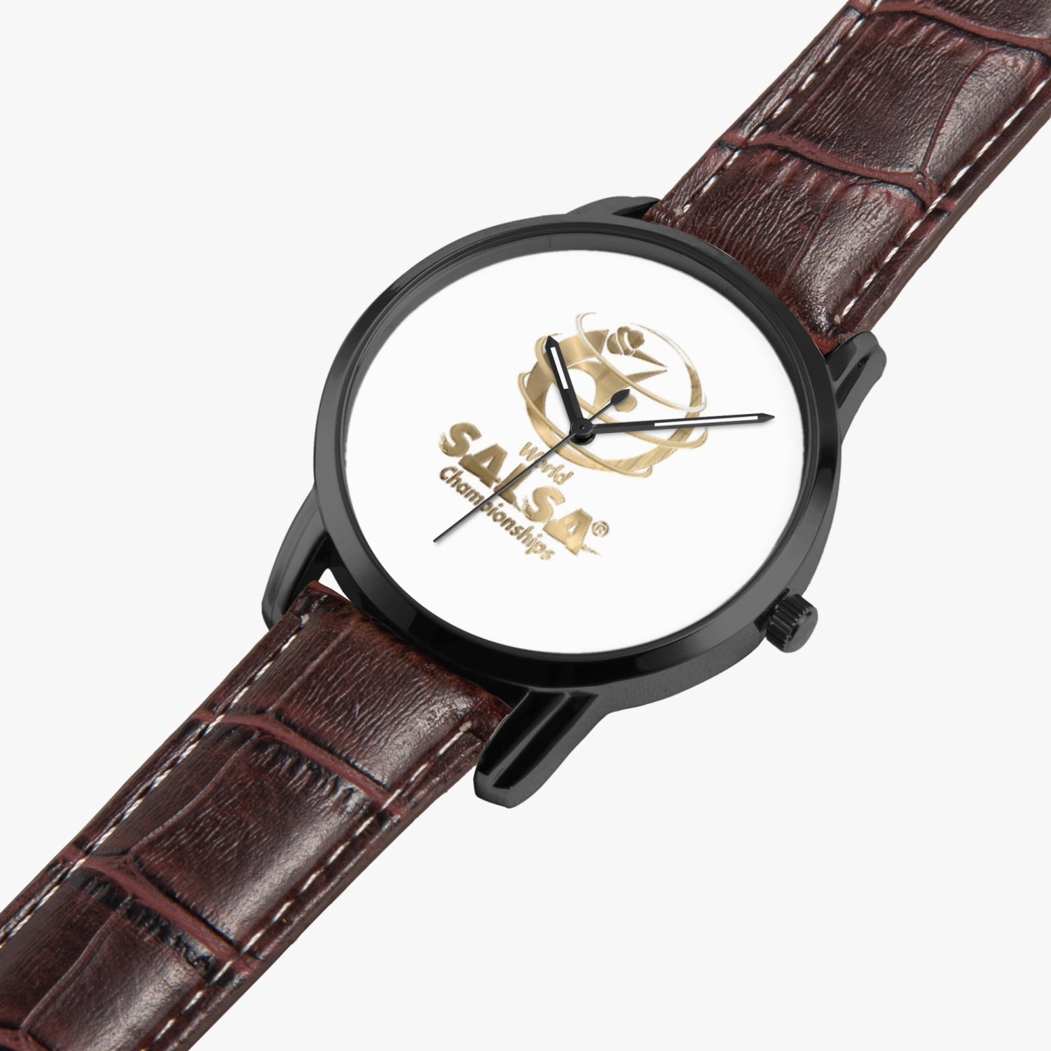 WSC Gold Collection - Instafamous Wide Type Quartz watch - World Salsa Championships