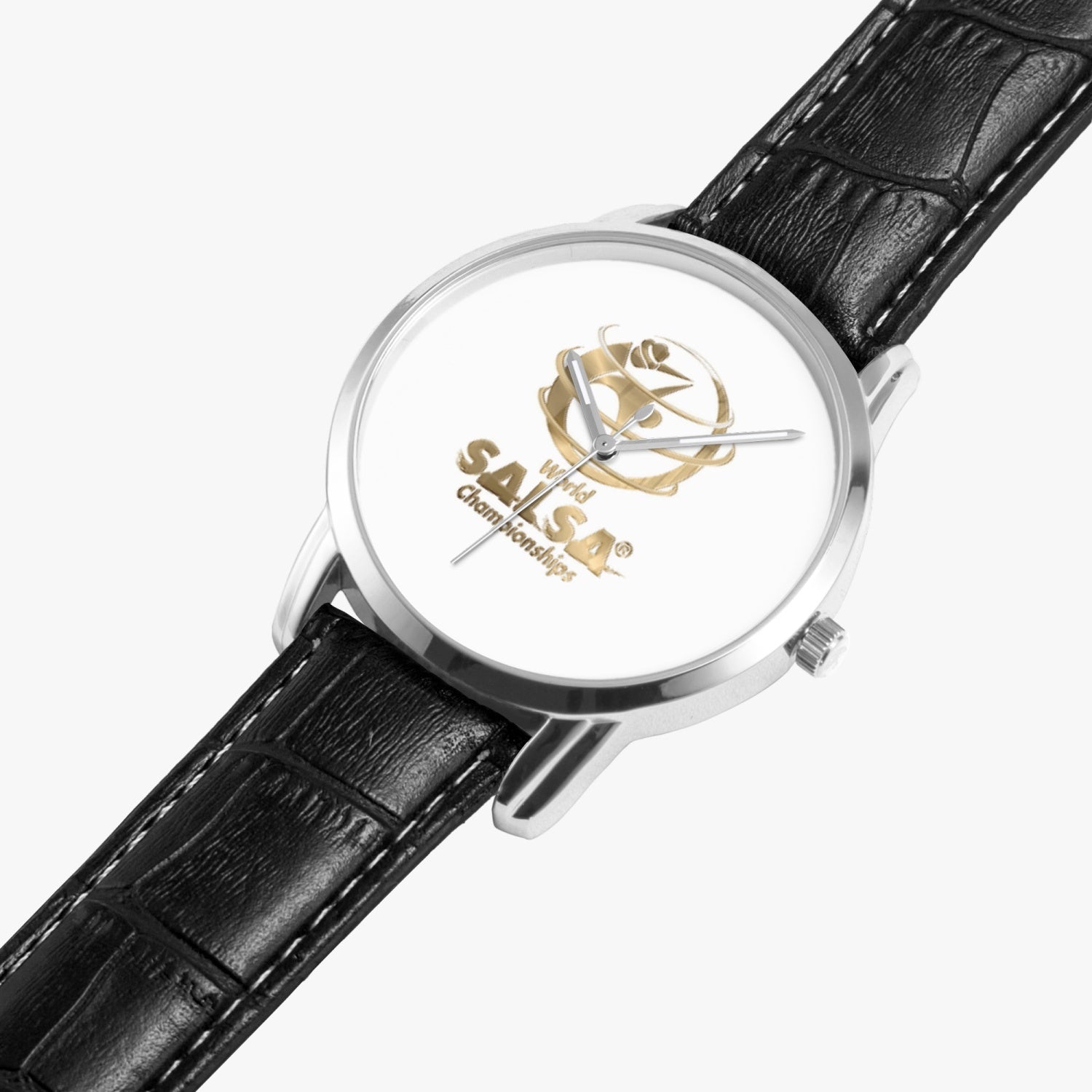 WSC Gold Collection - Instafamous Wide Type Quartz watch - World Salsa Championships