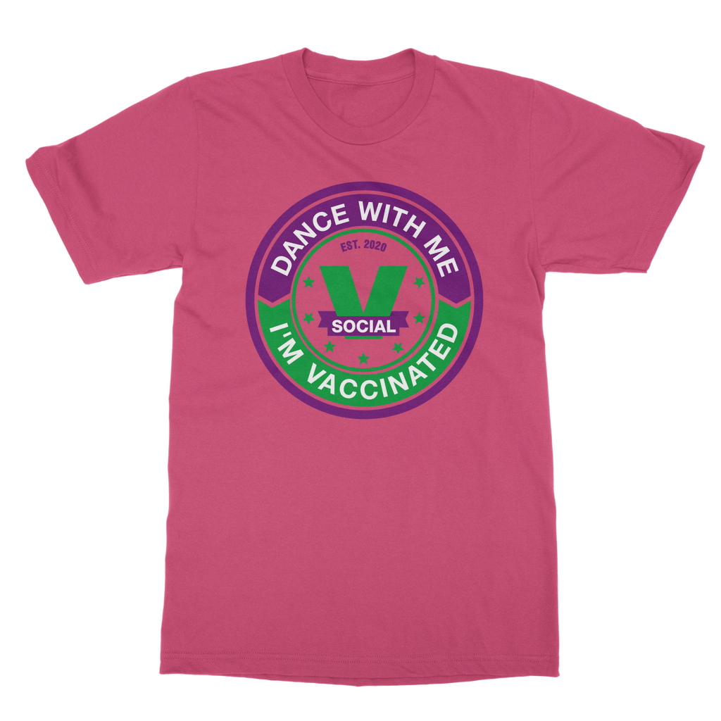 Dance with Me Classic Heavy Cotton Adult T-Shirt - World Salsa Championships