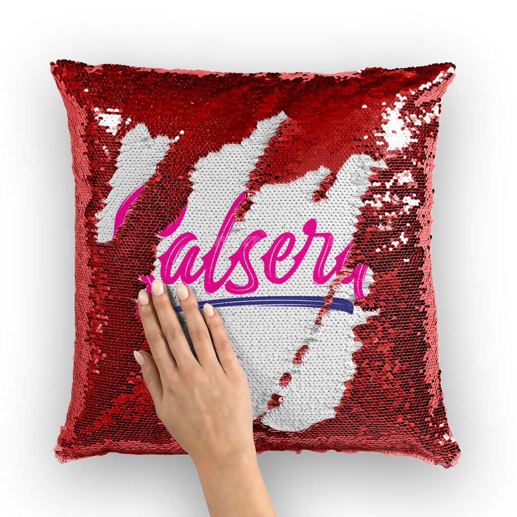 Salsera Sequin Cushion Cover - World Salsa Championships