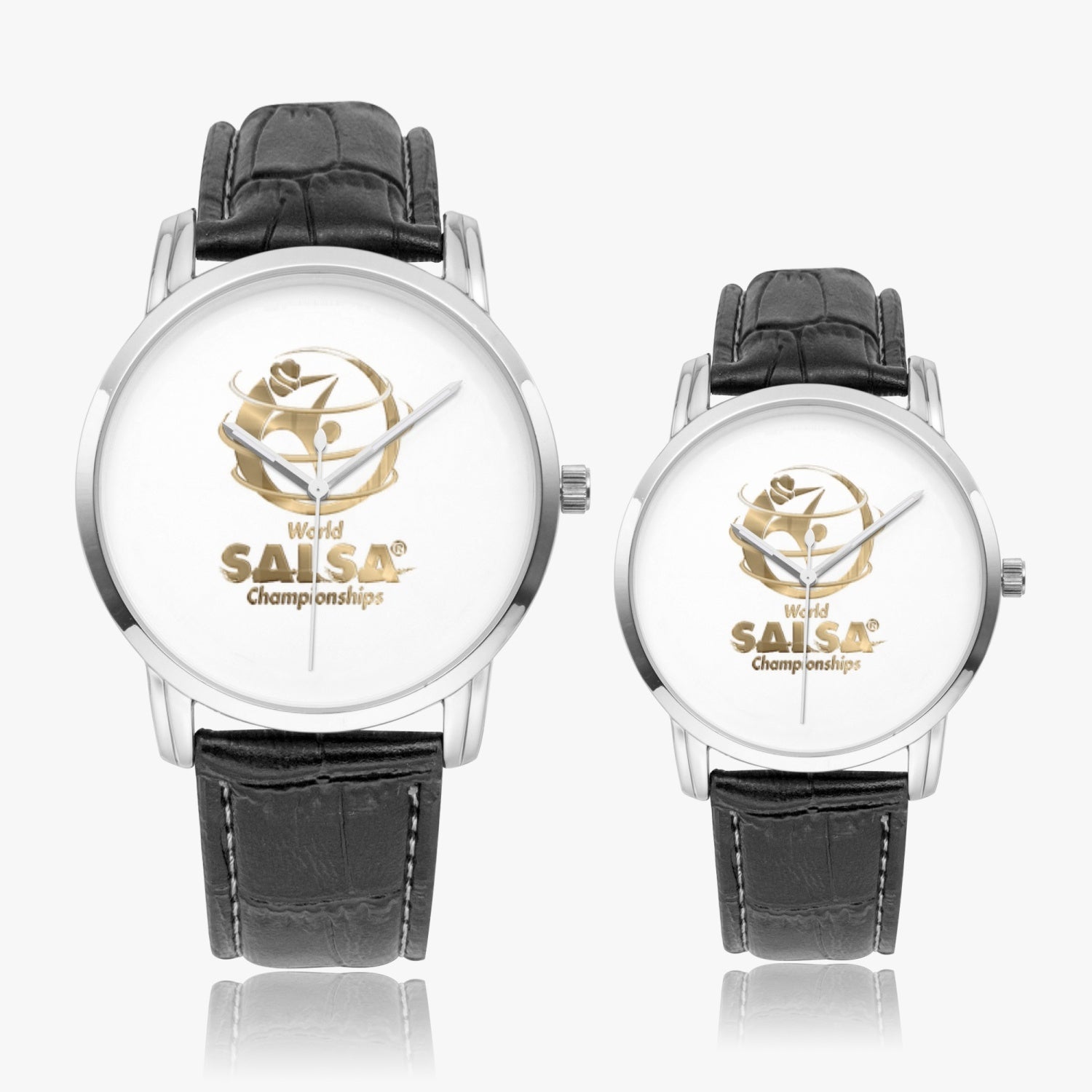 WSC Gold Collection - Instafamous Wide Type Quartz watch - World Salsa Championships