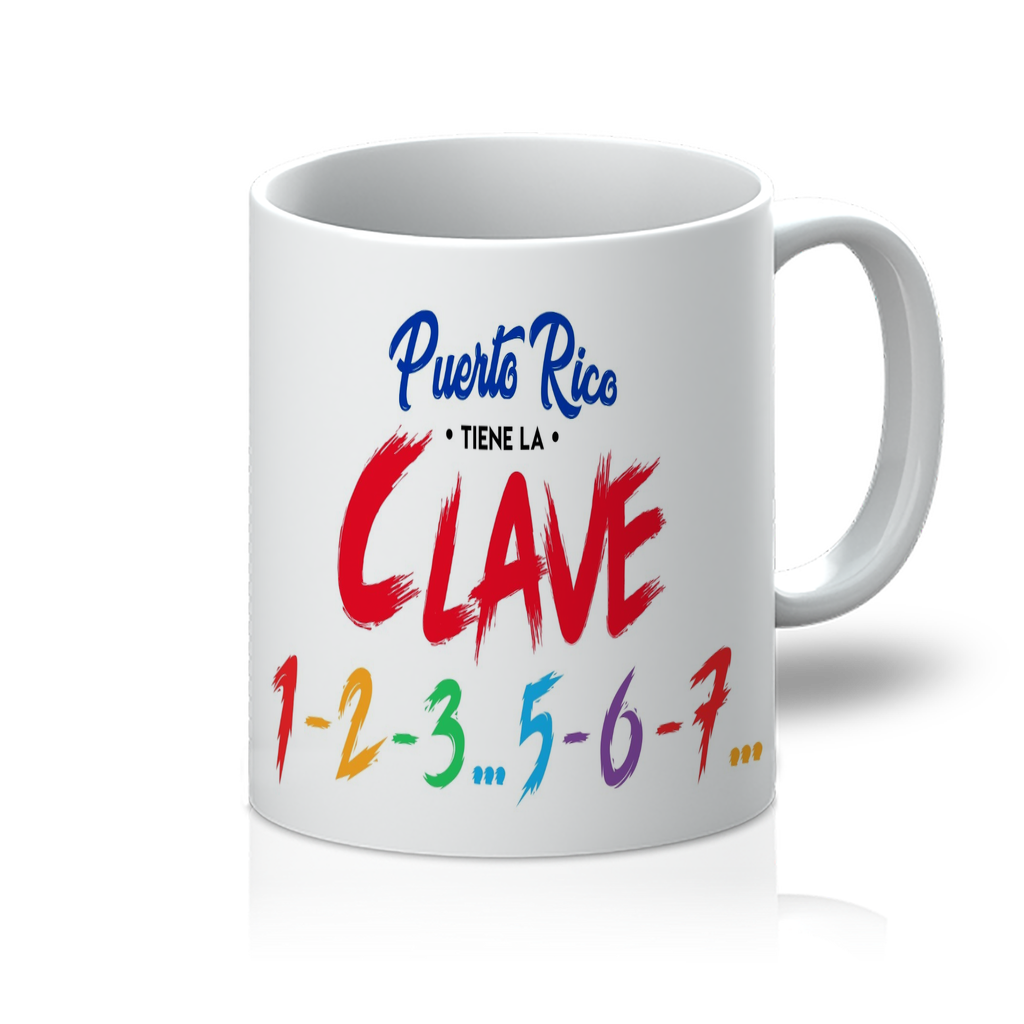 Puerto Rico Tiene La Clave 11oz Mug - World Salsa Championships