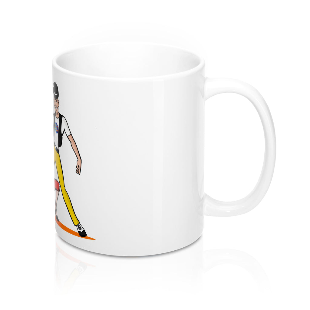 SalZOOM Mug 11oz-  Sal and  ZOOM Cartoons - World Salsa Championships