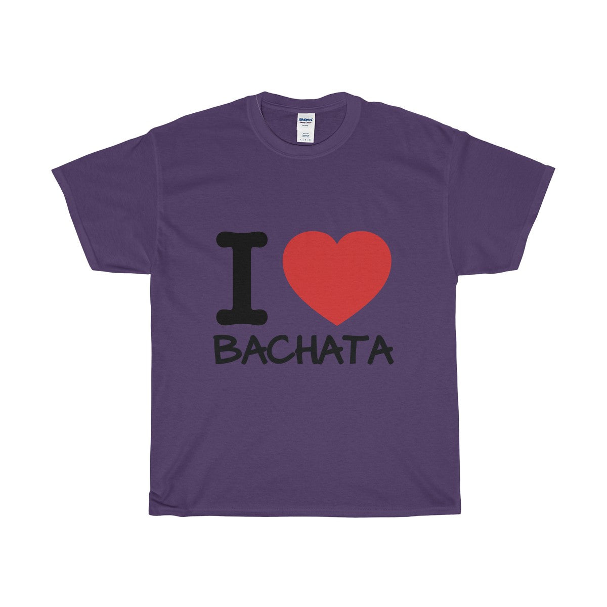 I LOVE BACHATA Unisex Heavy Cotton Tee - World Salsa Championships