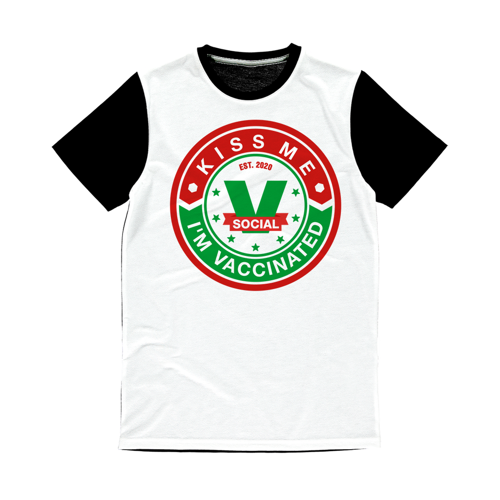 Kiss Me Classic Sublimation Panel T-Shirt - World Salsa Championships