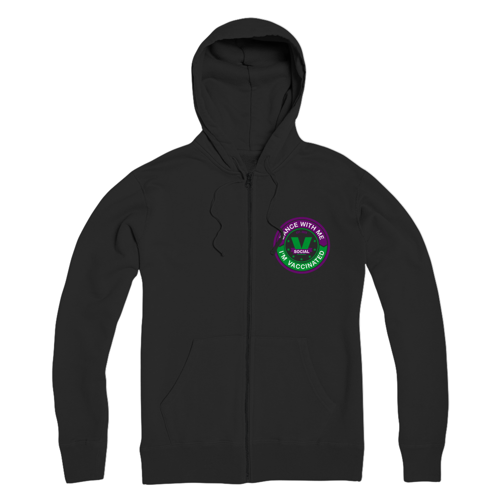 Dance with Me Premium Adult Zip Hoodie - World Salsa Championships