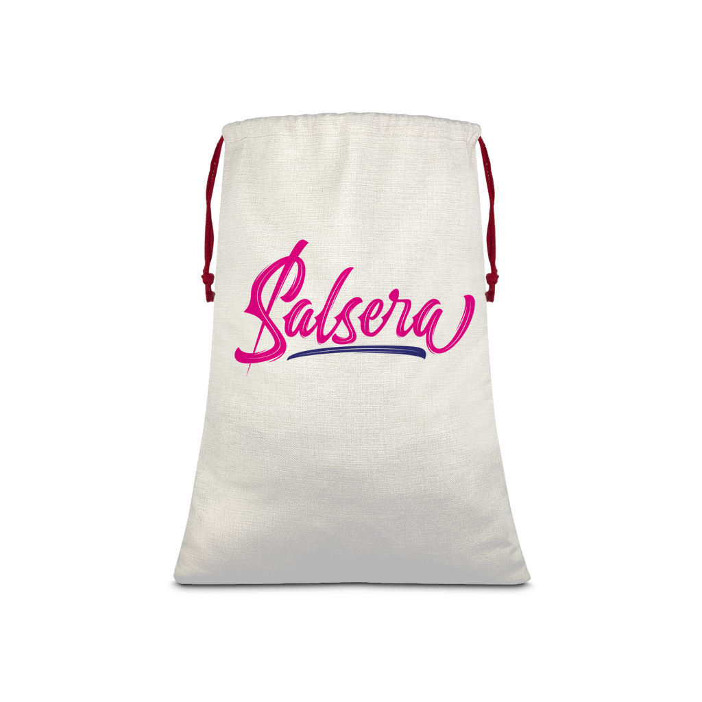 Salsera Sublimation Linen Drawstring Sack - World Salsa Championships
