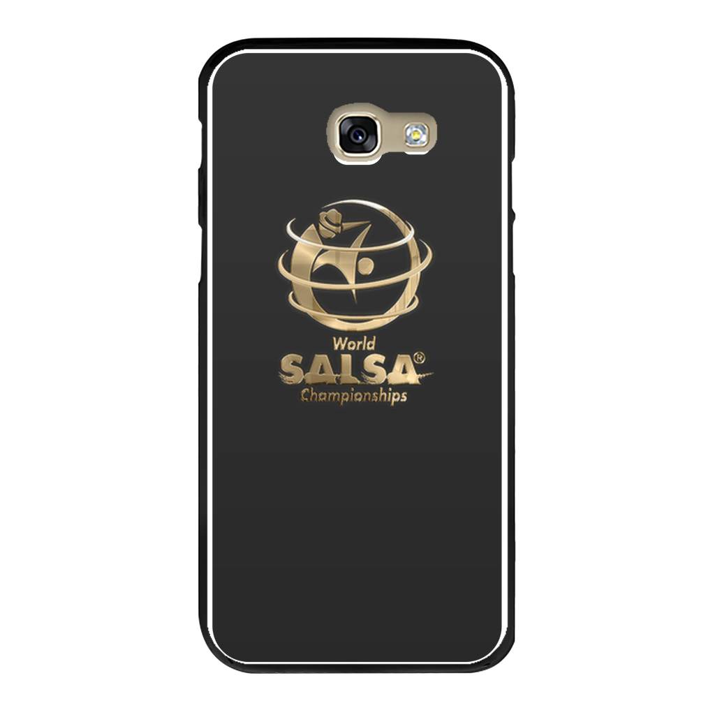 WSC Gold Collection Back Printed Black Hard Phone Case
