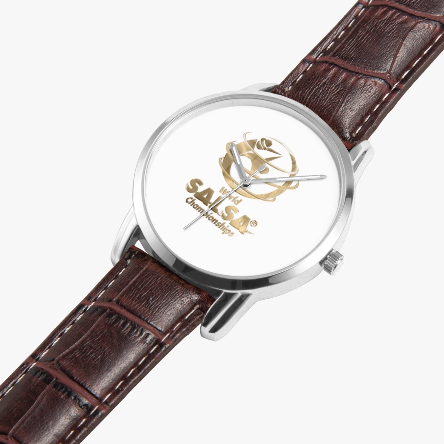 WSC Gold Collection - Instafamous Wide Type Quartz watch - World Salsa Championships