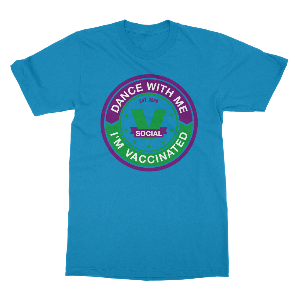 Dance with Me Classic Heavy Cotton Adult T-Shirt - World Salsa Championships
