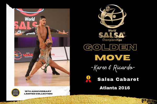 NFT#19 WSC Golden Moves -Ricardo Vega & Karen Forcano (from Chile and Argentina)