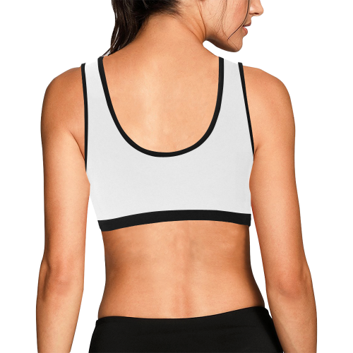 I Love Bachata Sports Bra Women's All Over Print Sports Bra (Model T52) - World Salsa Championships