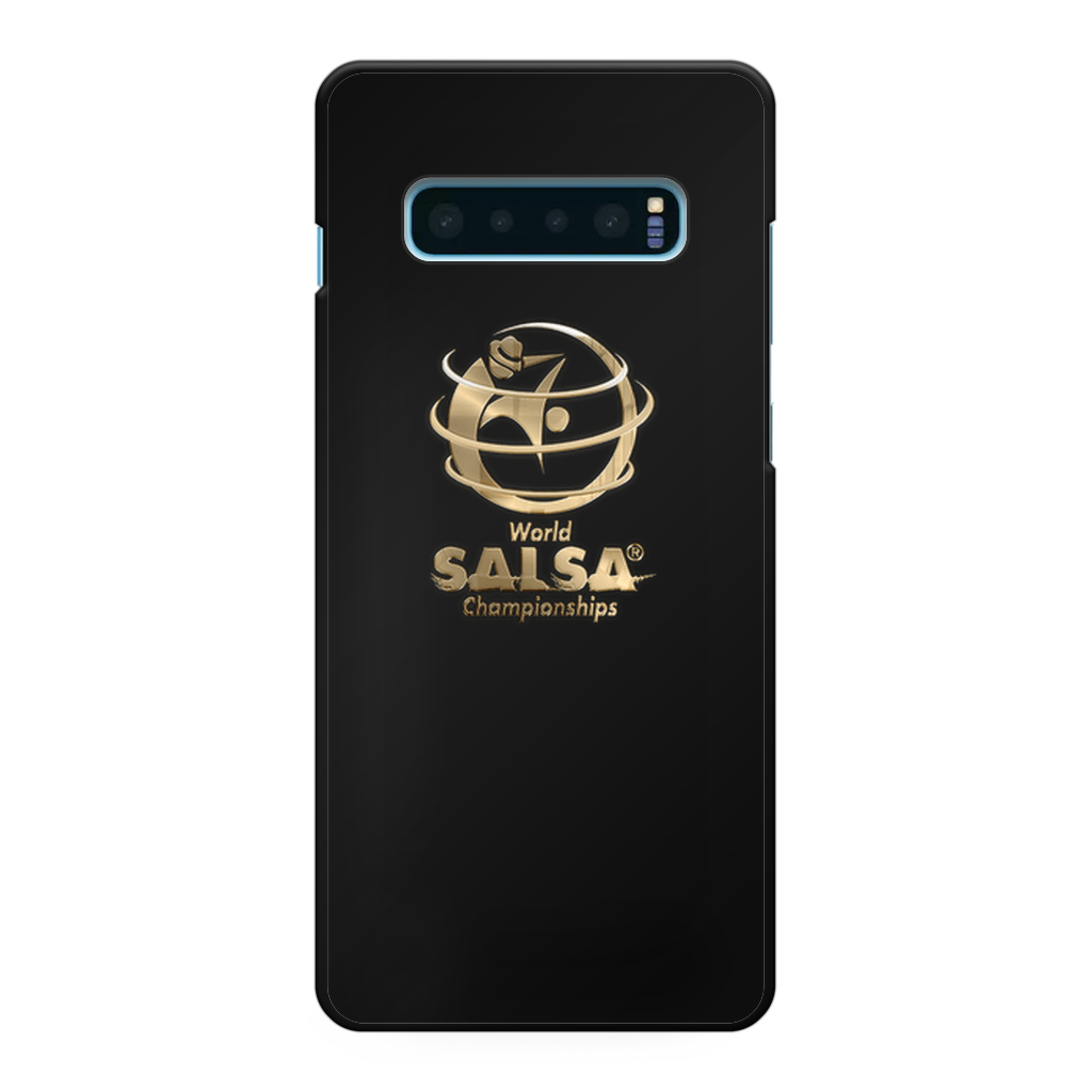 WSC Gold Collection Back Printed Black Hard Phone Case