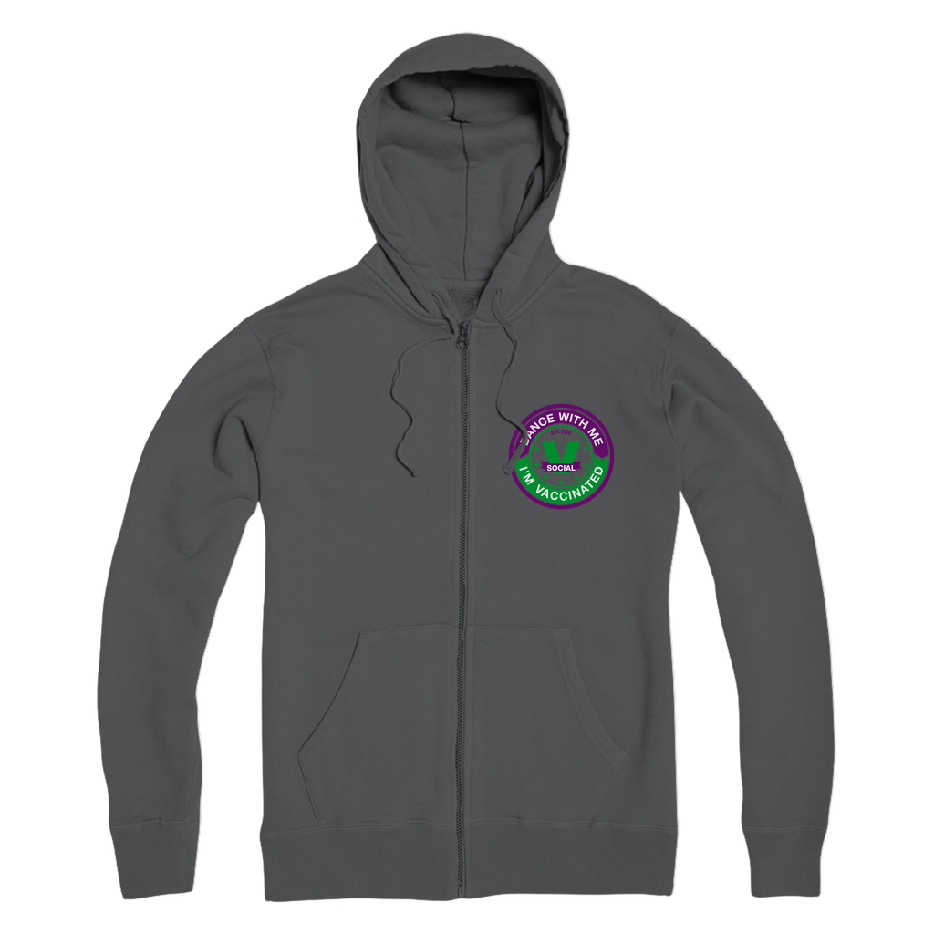 Dance with Me Premium Adult Zip Hoodie - World Salsa Championships
