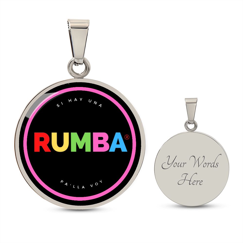 Rumba round necklace