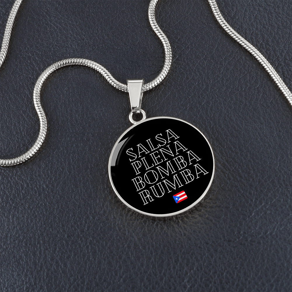 Sounds from Puerto Rico handmade necklace