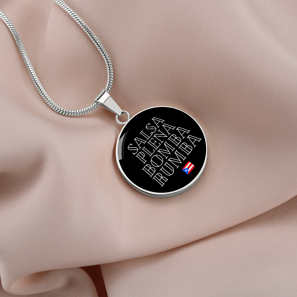 Sounds from Puerto Rico handmade necklace