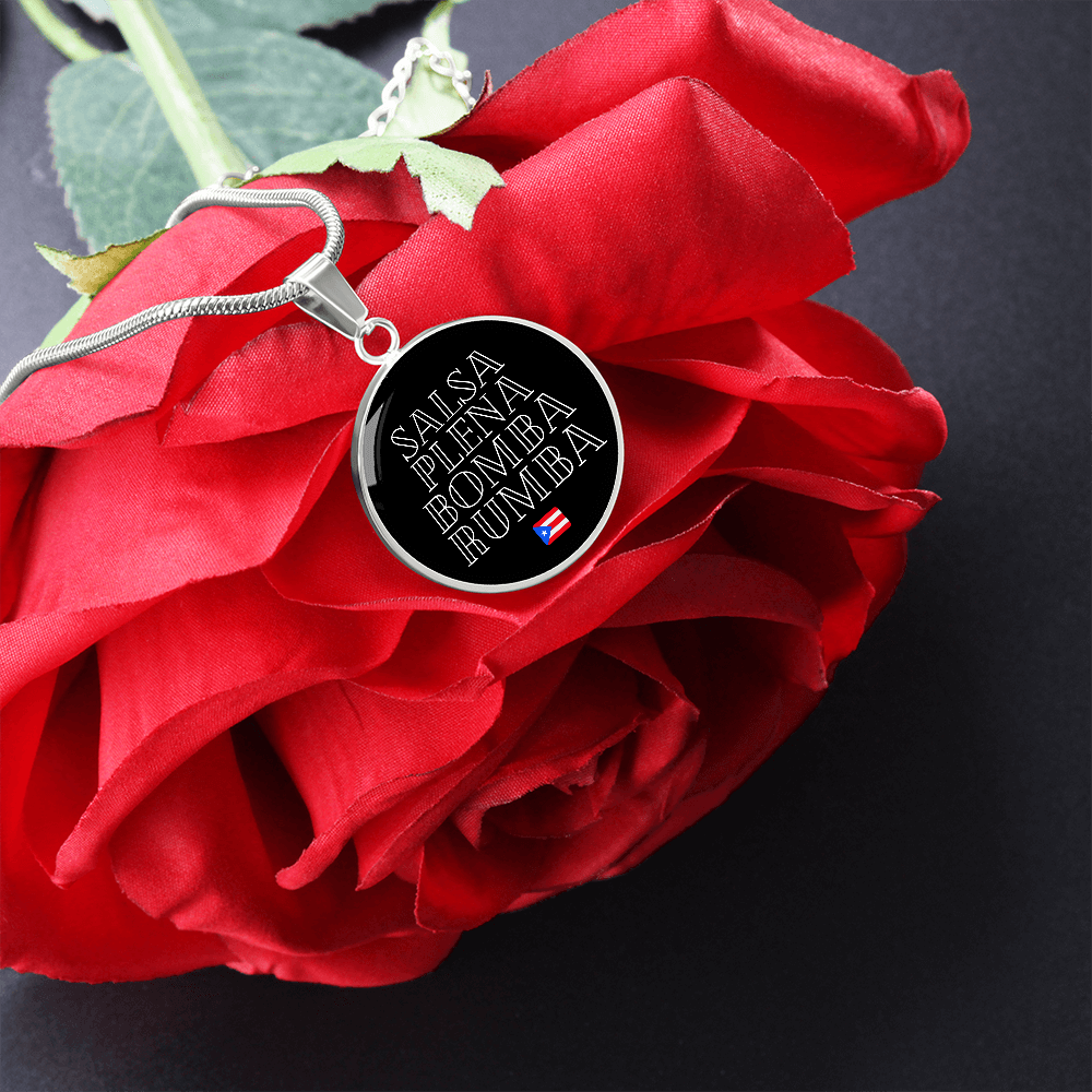 Sounds from Puerto Rico handmade necklace