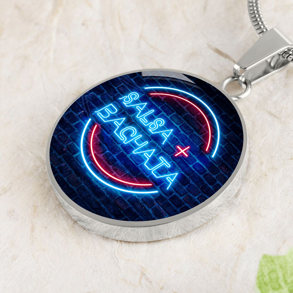 Salsa+Bachata pendant