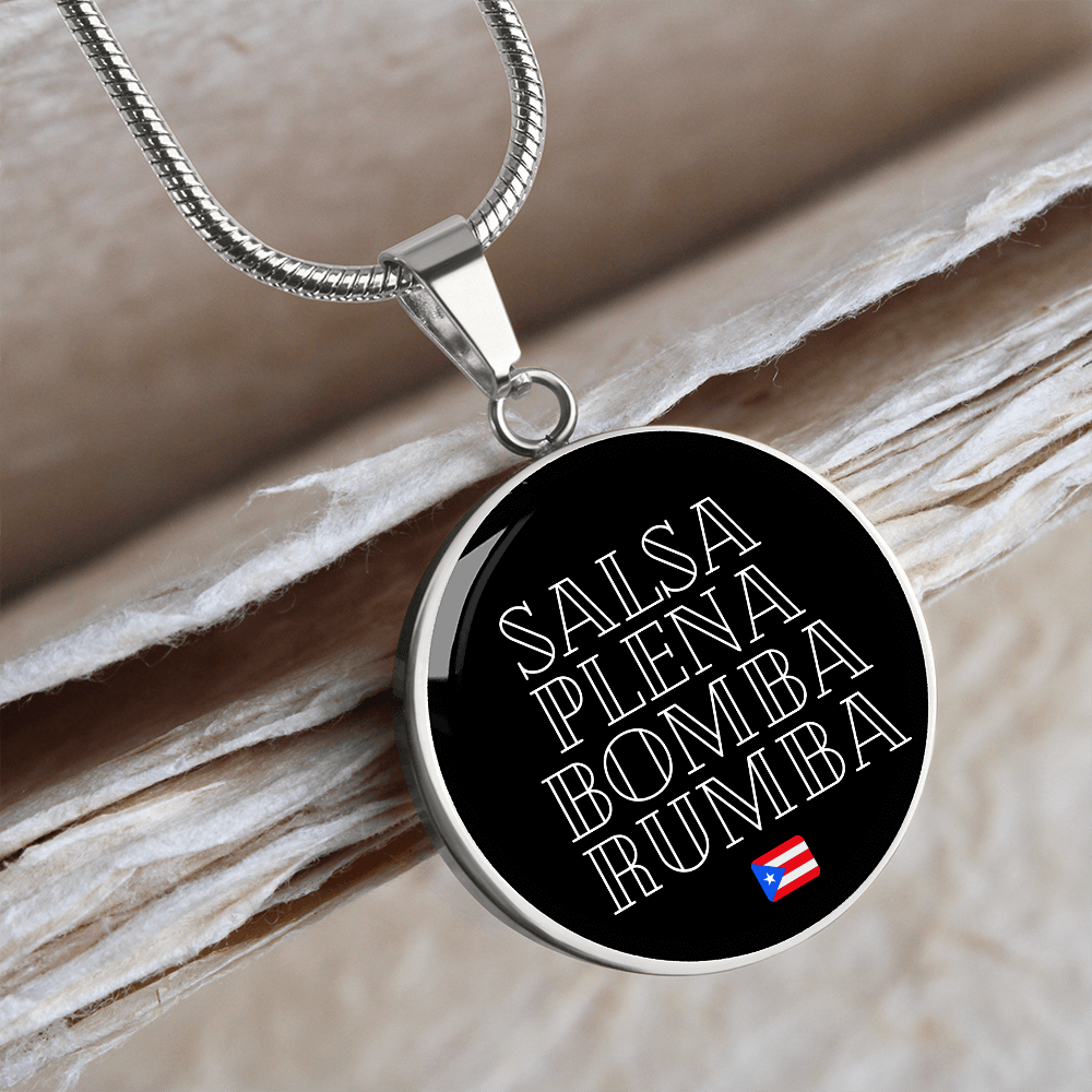 Sounds from Puerto Rico handmade necklace