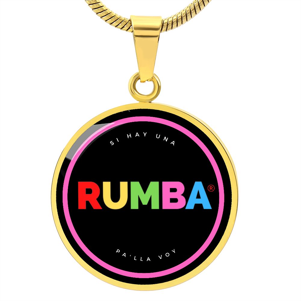 Rumba round necklace