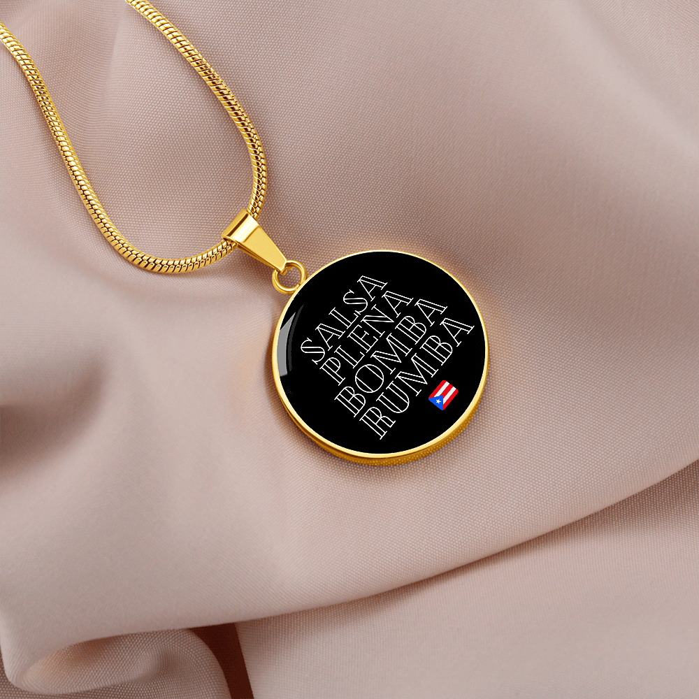 Sounds from Puerto Rico handmade necklace