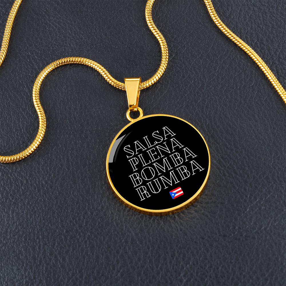 Sounds from Puerto Rico handmade necklace