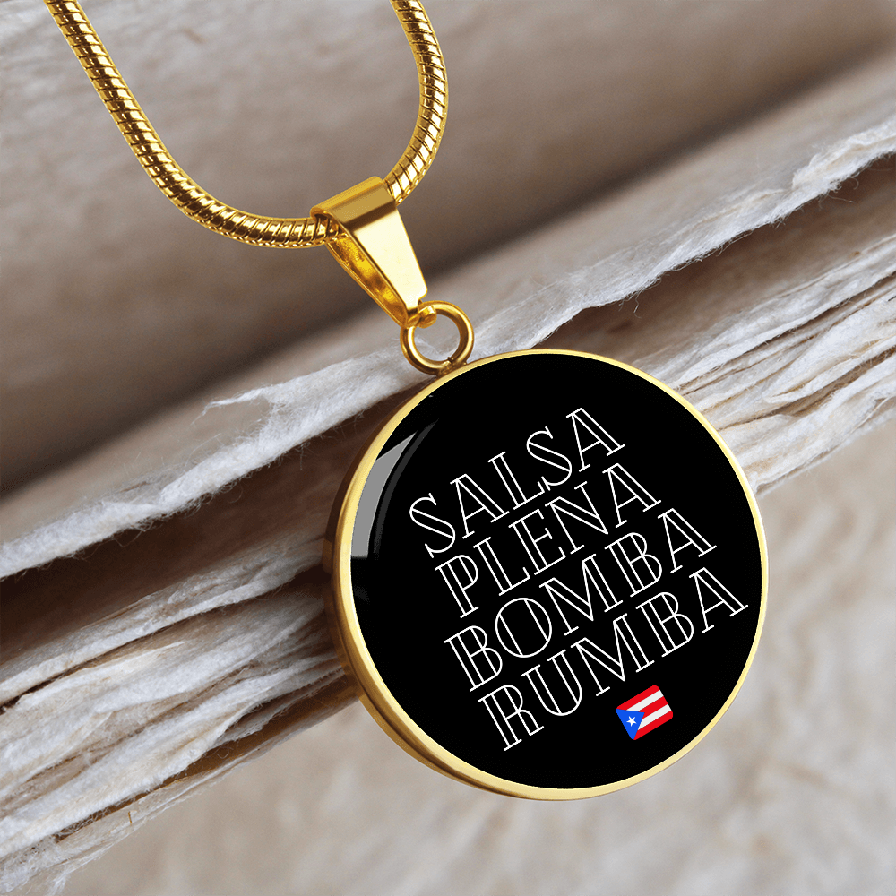Sounds from Puerto Rico handmade necklace