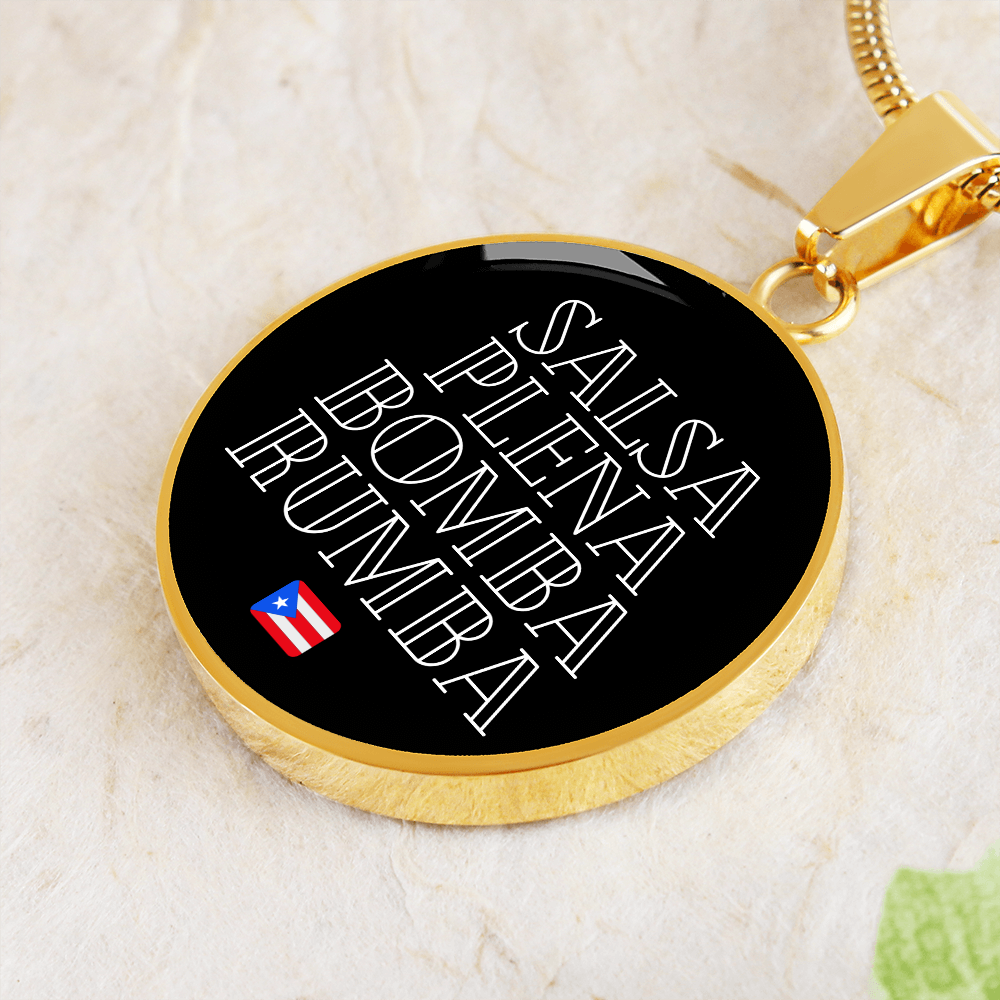 Sounds from Puerto Rico handmade necklace