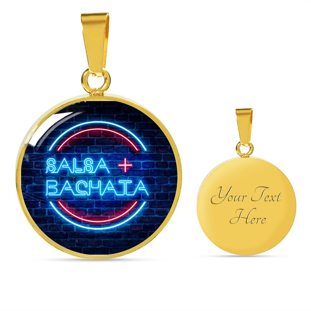 Salsa+Bachata pendant