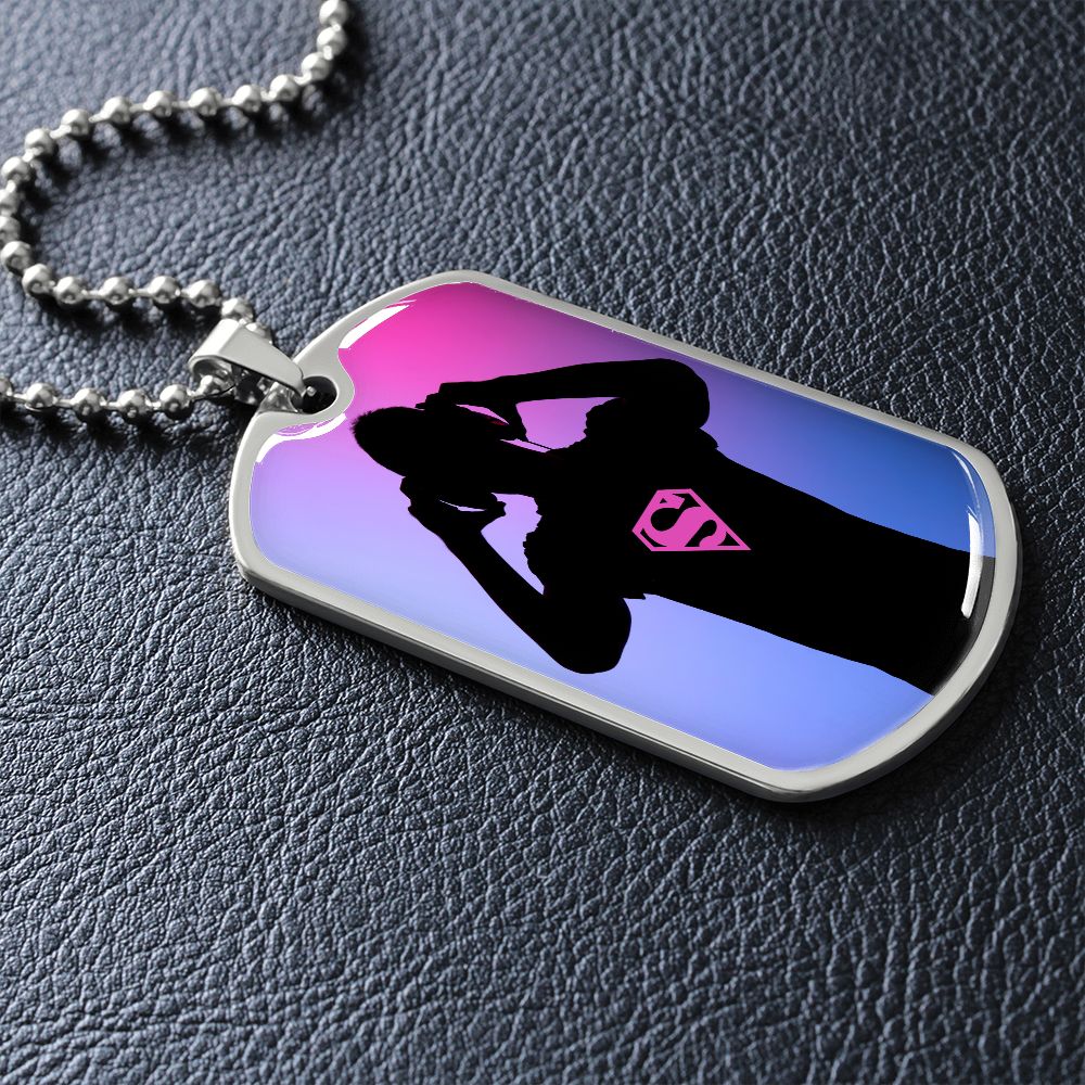 Super DJ military dog tag